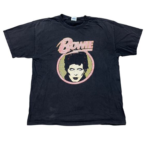 Vintage 2006 David Bowie T Shirt Men's Large Goth - Picture 1 of 10